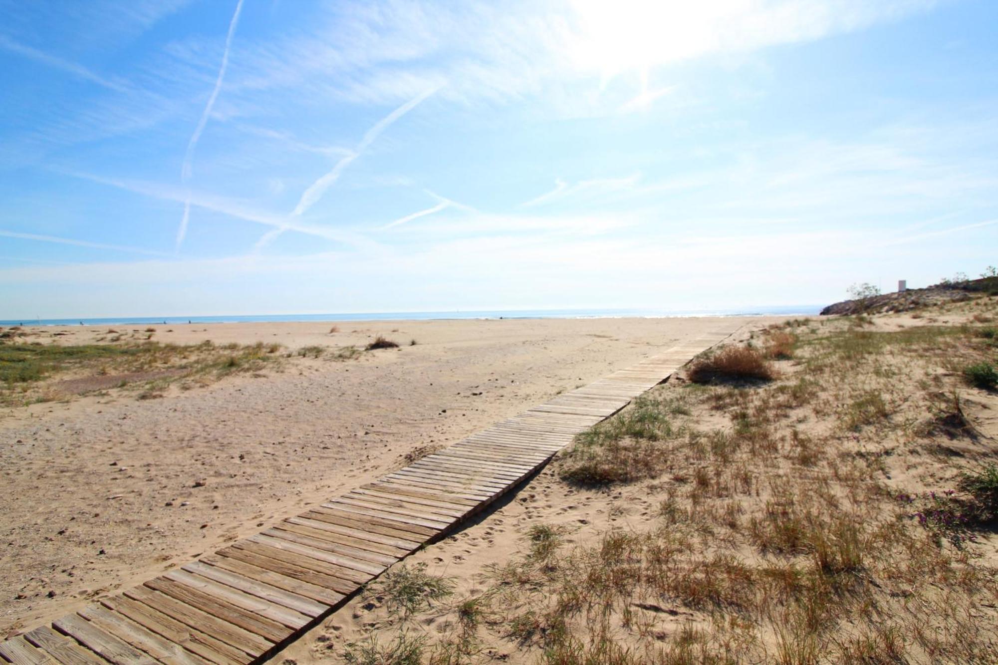 Global Properties, Apartamento Con Terraza E Increibles Vistas Al Mar Sagunto Buitenkant foto