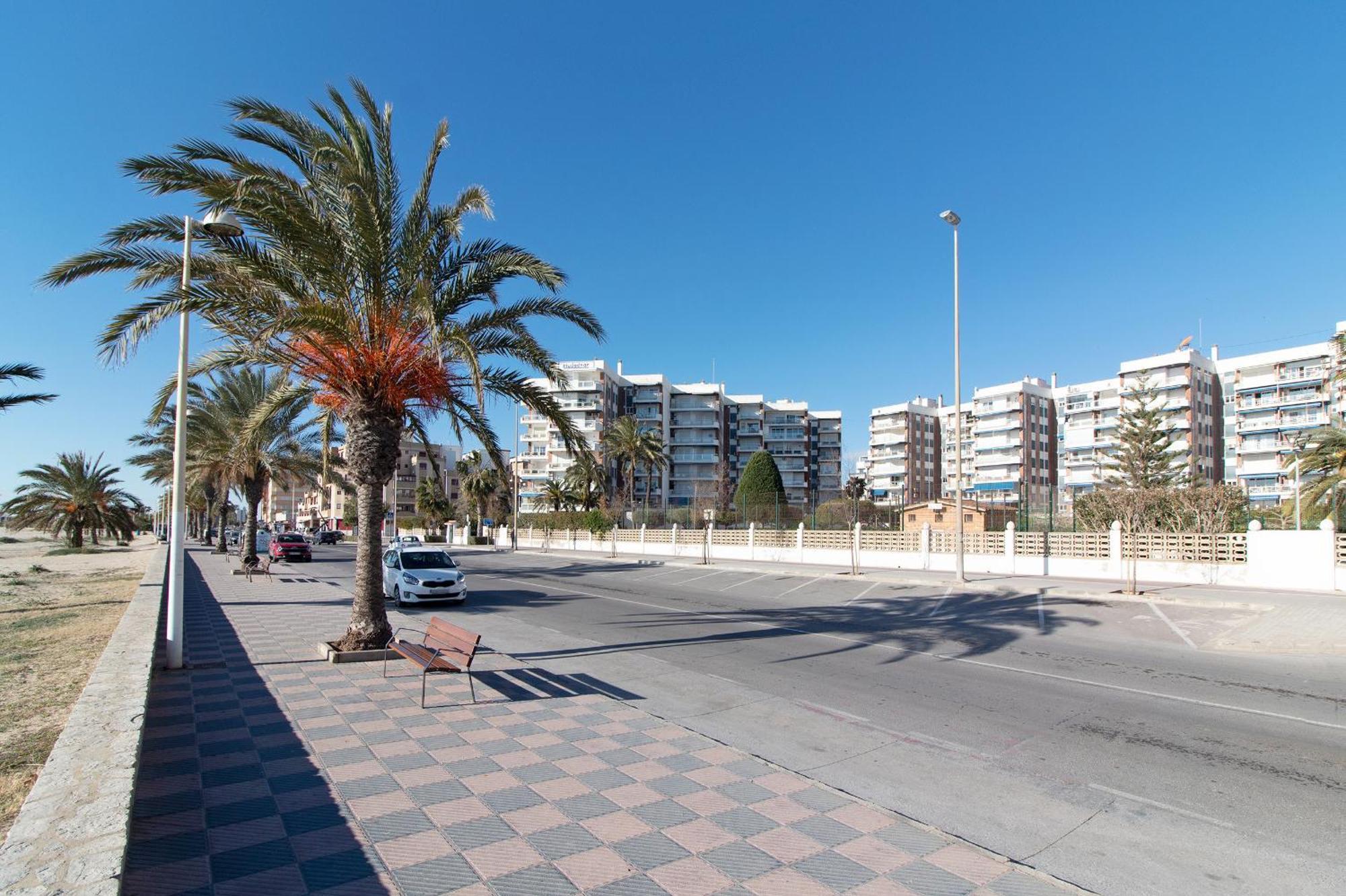 Global Properties, Apartamento Con Terraza E Increibles Vistas Al Mar Sagunto Buitenkant foto