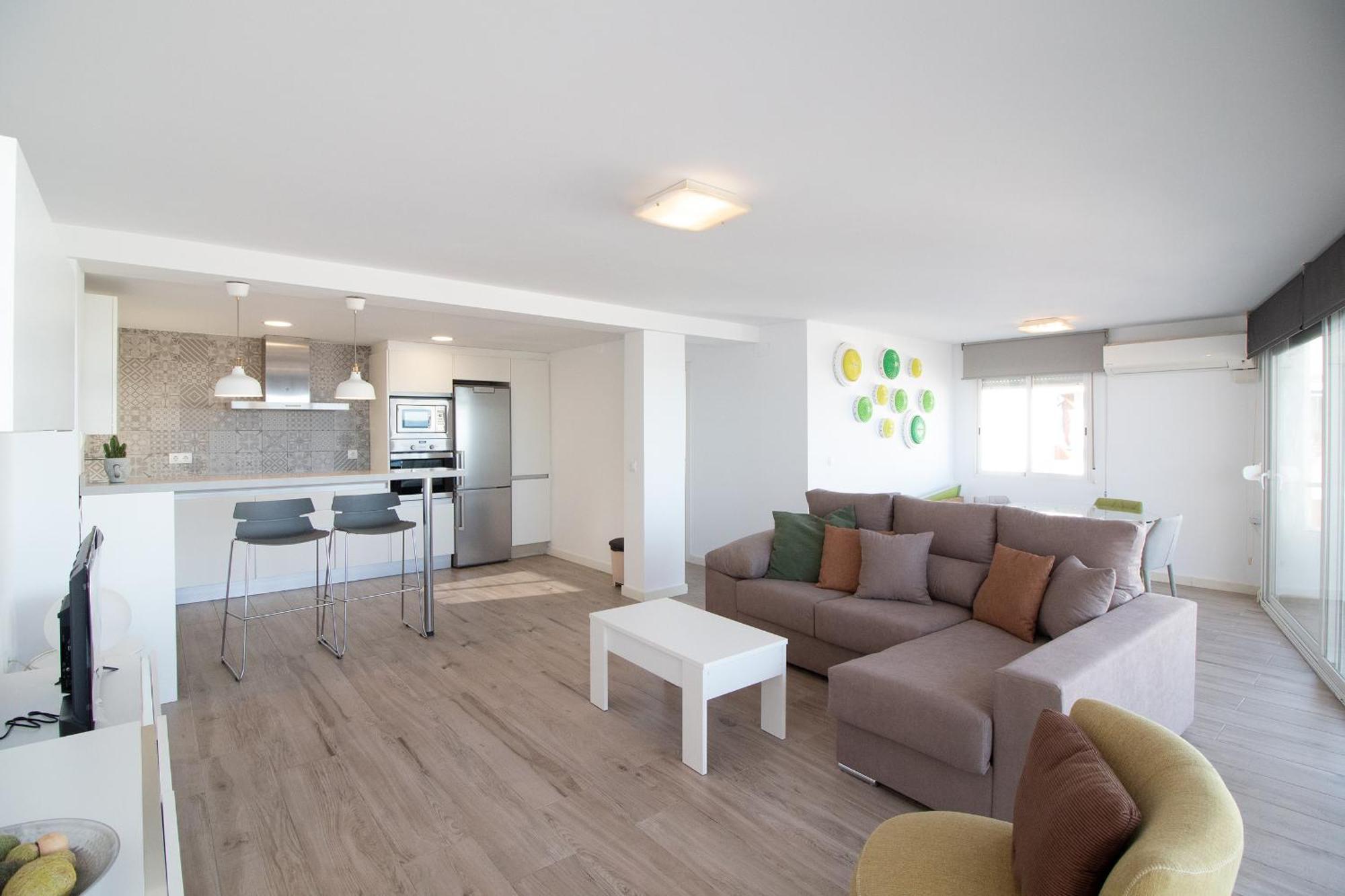 Global Properties, Apartamento Con Terraza E Increibles Vistas Al Mar Sagunto Buitenkant foto
