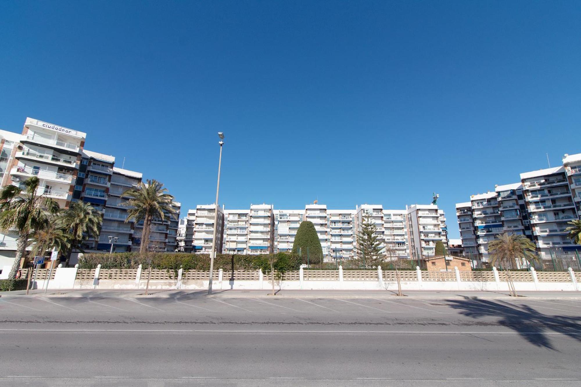 Global Properties, Apartamento Con Terraza E Increibles Vistas Al Mar Sagunto Buitenkant foto