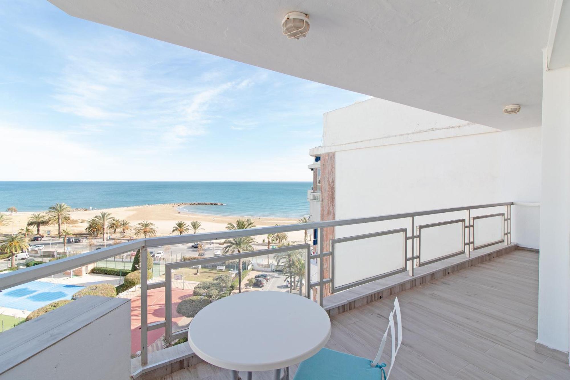 Global Properties, Apartamento Con Terraza E Increibles Vistas Al Mar Sagunto Buitenkant foto